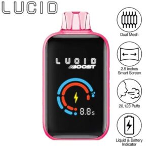LUCID | BOOST 20123 DISPOSABLE (PACK OF 5) | 18 ML / 20123 PUFFS