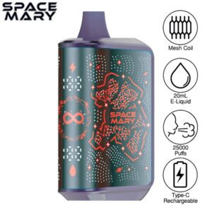 Space Mary | MA25000 Disposable (Pack of 5) | 20 mL / 25000 puffs