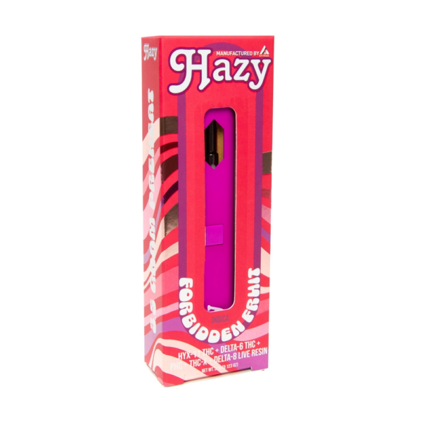 Hazy Extrax | Live Resin Preheat Disposable | 3.5 mL | Forbidden Fruit | 3.5g
