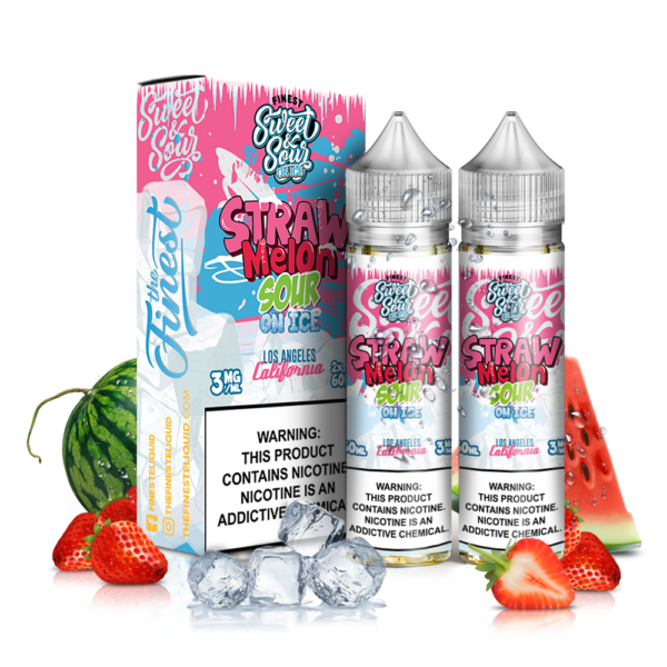 THE FINEST | CANDY EDITION | STRAW MELON SOUR ON ICE | 6mg