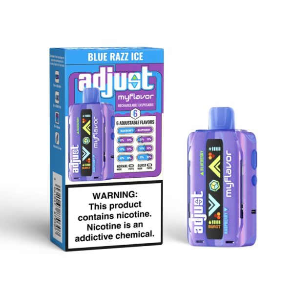 Adjust | Myflavor Disposable ( Pack of 5 )  20mL/ 40000 Puffs