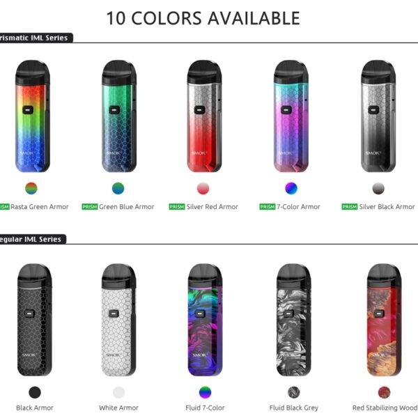 SMOK | Nord PRO Kit | Prism Rasta Green Armor