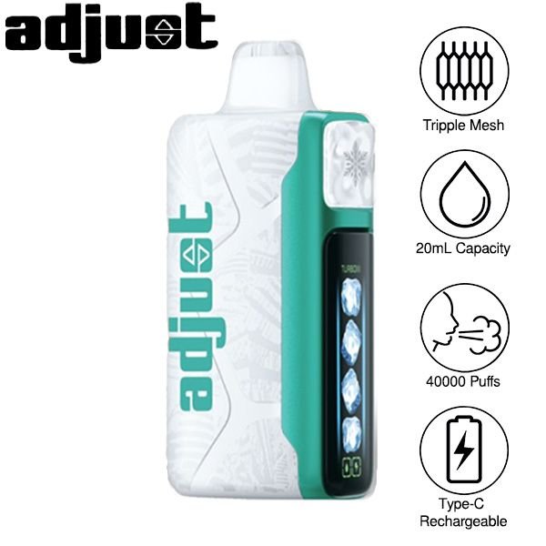 Adjust | MyCool 40k Disposable (Pack of 5) | 20 mL / 40000 puffs