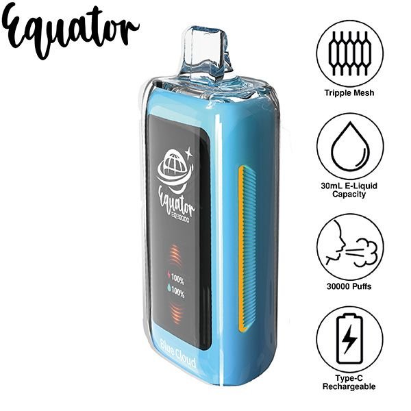 EQUATOR | EQ30000 DISPOSABLE (PACK OF 5) | 30 ML / 30000 PUFFS