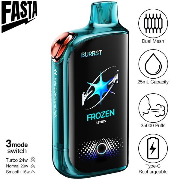 Fasta | Burrst 35k Disposable (Pack of 5) | 25 mL / 35000 puffs