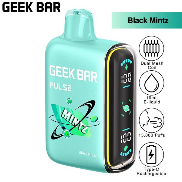 Geek Bar | Pulse Mintz Edition Disposable (Pack of 5) | 16 mL / 15000 puffs