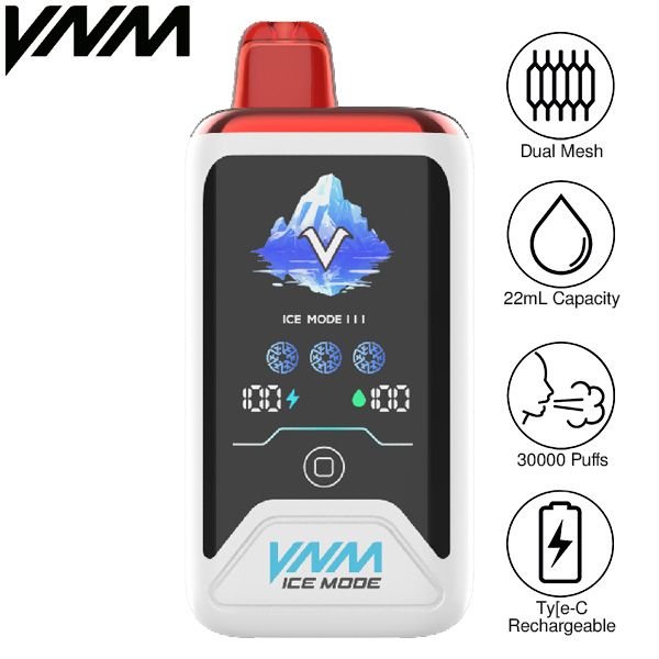 Second image of VNM | Ice Mode Disposable (Pack of 5) | 22 mL / 30000 puffs