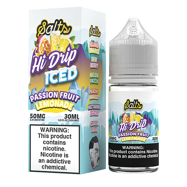 HI-DRIP ICED SALTS | PASSION FRUIT LEMONADE ICED | 20 MG