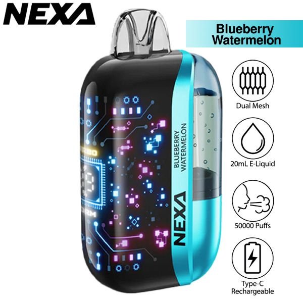 Nexa | Ultra 50k Disposable (Pack of 5) | 20 mL / 50000 puffs